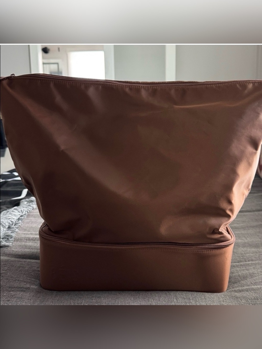 BEIS Crescent Weekender in Maple